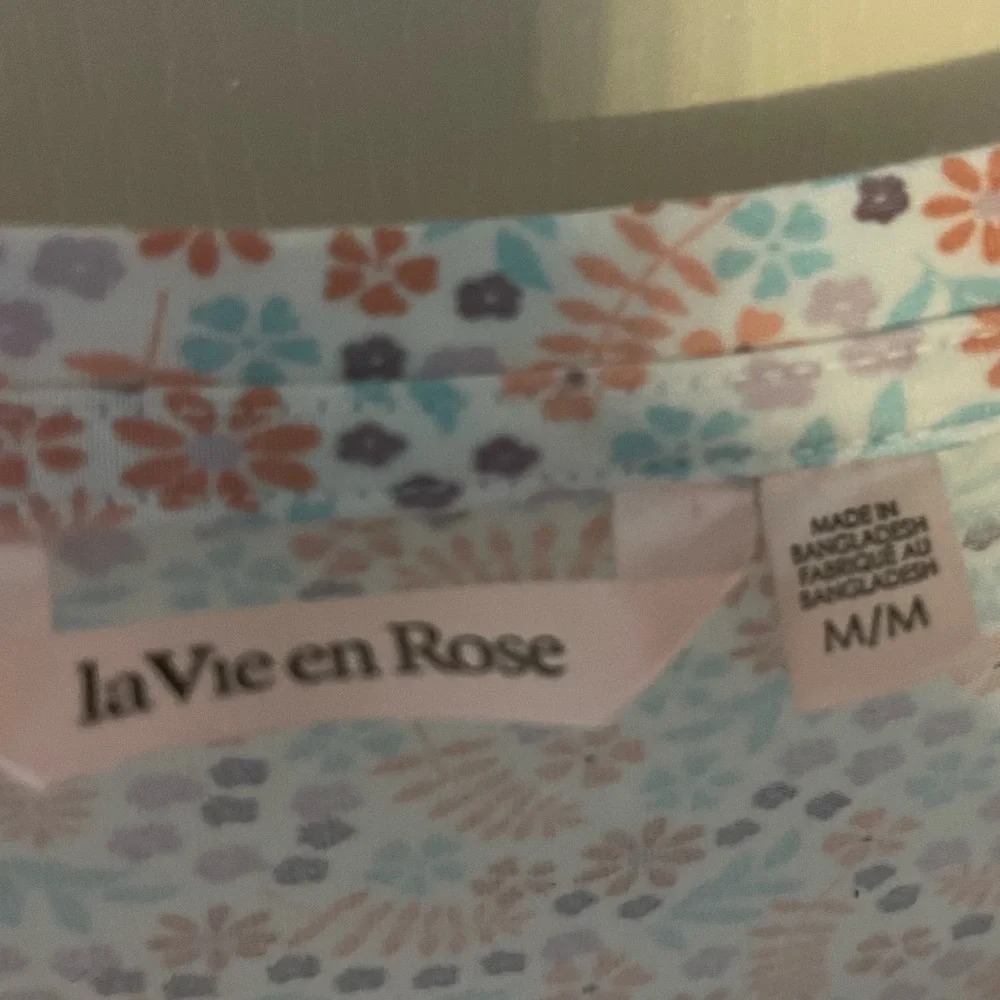 La Vie En‎ Rose Floral Wrap Pajama jumper